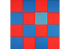 Gemälde Sigrun Paulsen: Rot/Blau, 1995