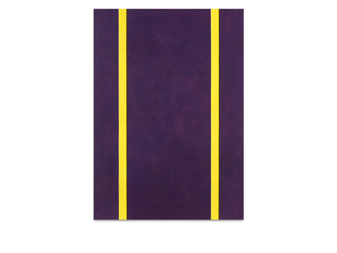 Gemälde Sigrun Paulsen: Serie Violett Gelb II, 2012